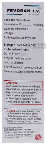 Fevoban I.V. Infusion