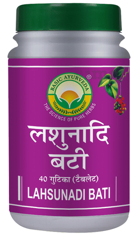 Basic Ayurveda Lahsunadi Bati image Basic Ayurveda Lahsunadi Bati image
