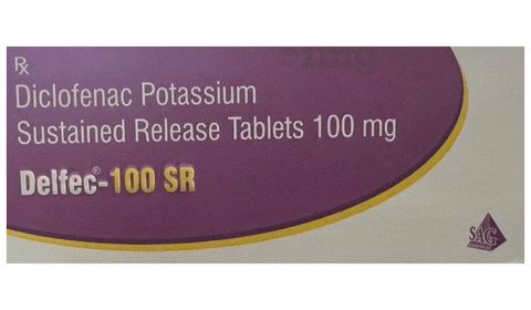 Delfec 100 SR Tablet image