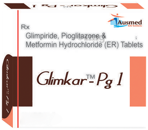 Glimkar-PG 1 Tablet ER