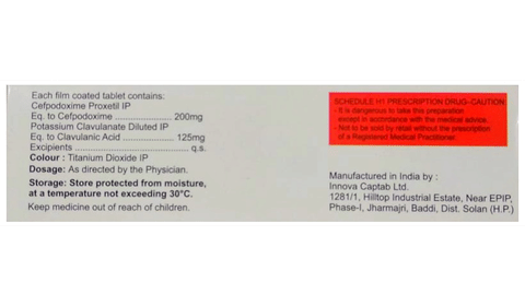 CV Cef 325 Tablet image CV Cef 325 Tablet image