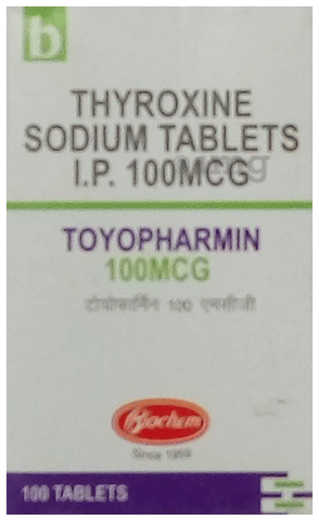 Toyopharmin 100mcg Tablet image Toyopharmin 100mcg Tablet image