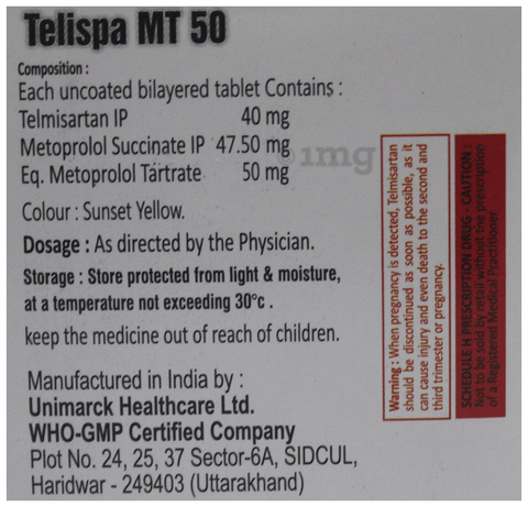 Telispa MT 50 Tablet image