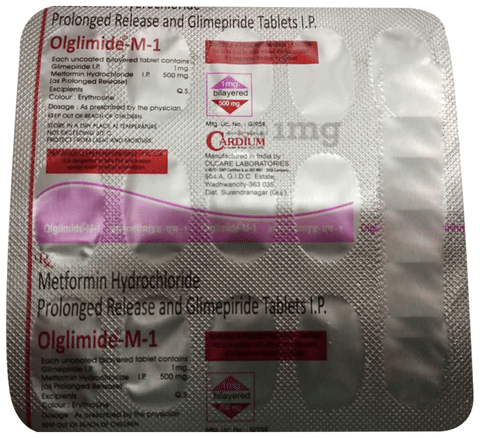 Olglimide-M 1 Tablet PR image Olglimide-M 1 Tablet PR image