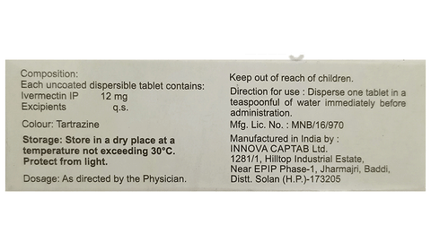 Iverkind 12 Tablet DT image Iverkind 12 Tablet DT image