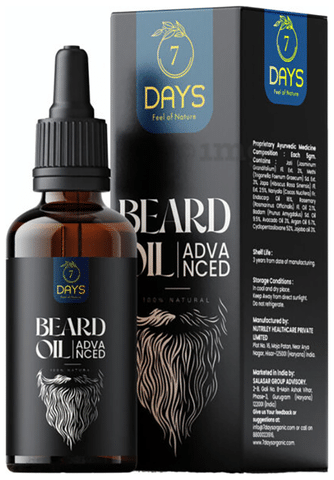 7Days Beard Oil: Buy bottle of 30 ml Oil at best price in ...