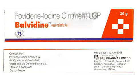 Balvidine 5% Ointment image