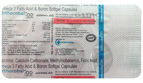 Orthocobal-OD Softgel Capsule image Orthocobal-OD Softgel Capsule image