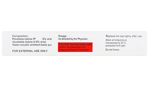 Bectodine 5% Ointment image Bectodine 5% Ointment image