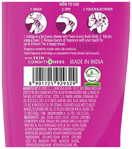 Fiama Scents Juniper & Geranium Body Wash: Buy bottle of 250 ml Body Wash  at best price in India | 1mg