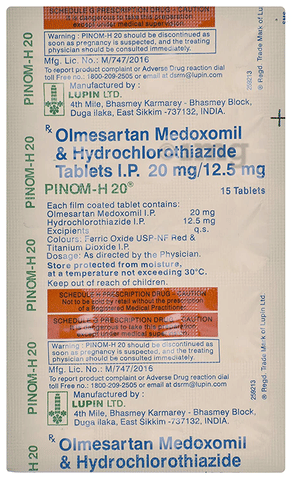 Pinom-H 20 Tablet image Pinom-H 20 Tablet image