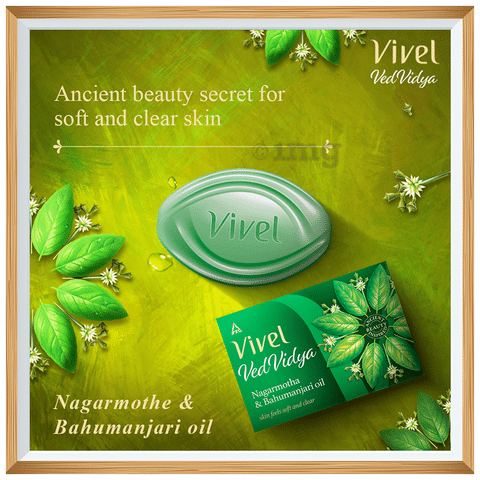 Vivel Lotus Oil + Vitamin E Soft Skin Soap 100g