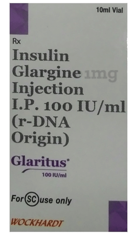 Glaritus 100IU/ml Injection