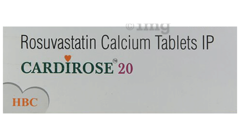 Cardirose 20mg Tablet image Cardirose 20mg Tablet image