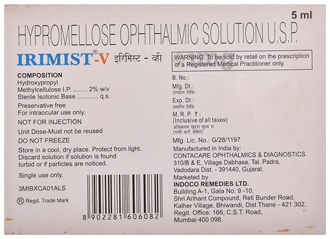 Irimist V Eye Drop image Irimist V Eye Drop image