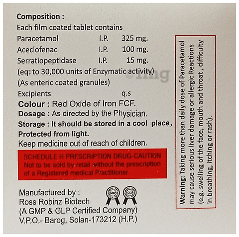Xfenac-SP 15 Tablet image Xfenac-SP 15 Tablet image
