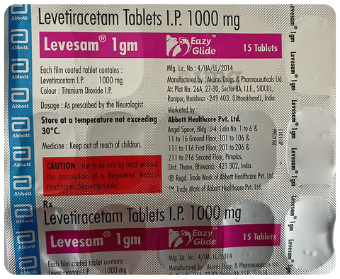 Levesam 1gm Eazy Glide Tablet image Levesam 1gm Eazy Glide Tablet image