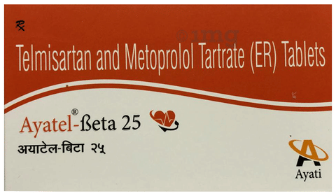 Ayatel Beta 40mg/25mg Tablet 1