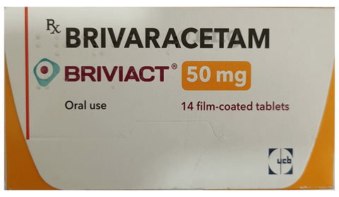 Briviact 50mg Tablet image