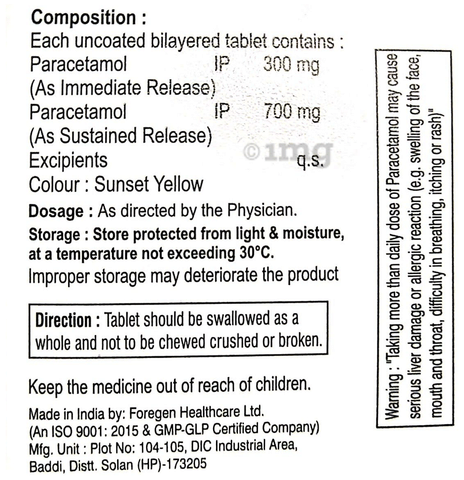 Sifetor 1GM SR Tablet image