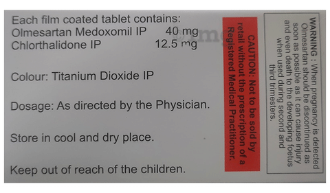 OLMEsar CH 40 Tablet image
