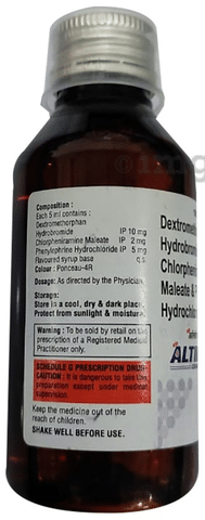 Altime CF Syrup Sugar Free
