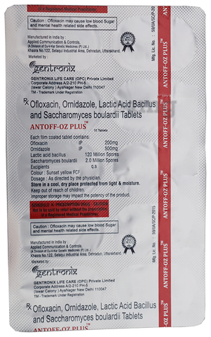 Antoff-OZ Plus Tablet image Antoff-OZ Plus Tablet image