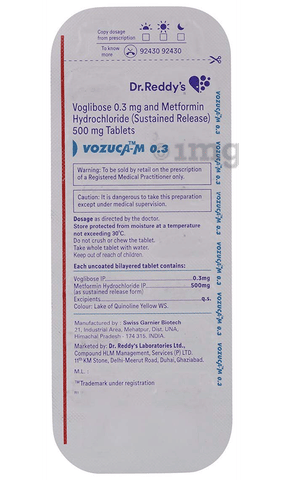 Vozuca-M 0.3 Tablet SR image