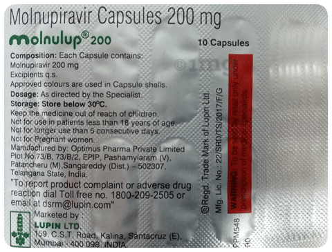 Molnulup 200 Capsule image