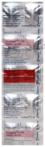 Telmisat CT 40 Tablet