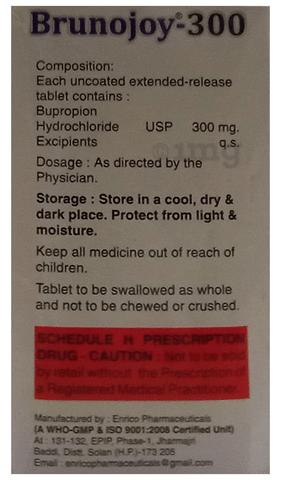 Brunojoy 300 Tablet ER image