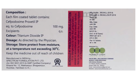 Mupod 100mg Tablet image