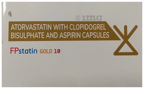 Fpstatin Gold 10 Capsule image Fpstatin Gold 10 Capsule image