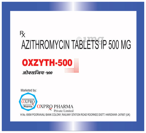 Oxzyth 500 Tablet image