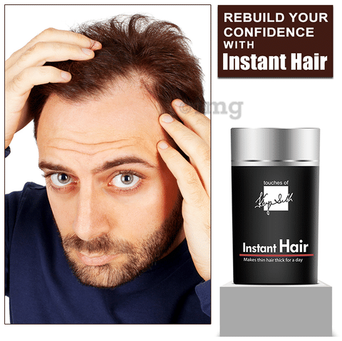 INH Filling Fine Hair Thickening Powder Stick For Men & Women Concealer For  Hair Loss Thinning Bald Spots Graying Roots | Get Instant Results 10x  Fuller Hair In Seconds Long lasting Water-Proof |