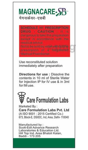 Magnacare-SB Injection image Magnacare-SB Injection image
