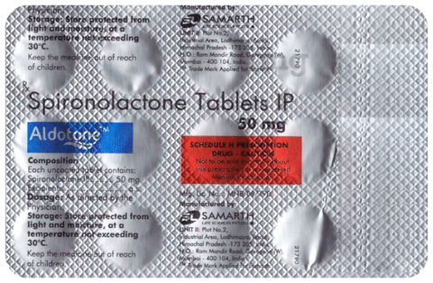 Aldotone 50mg Tablet image Aldotone 50mg Tablet image