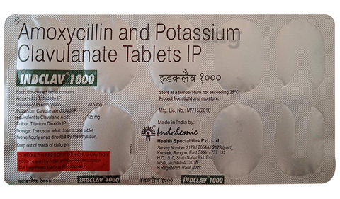 Indclav 1000 Tablet image Indclav 1000 Tablet image