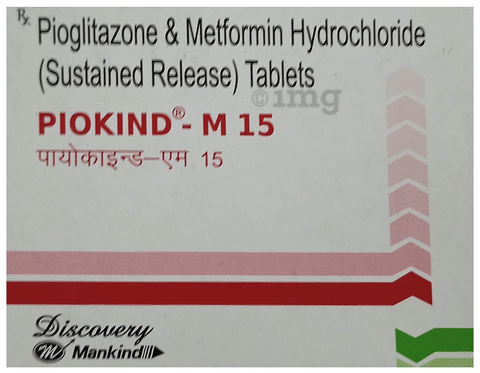 Piokind-M 15 Tablet image
