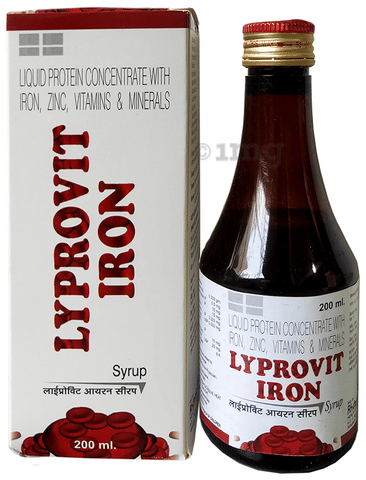 Lyprovit Iron Syrup image Lyprovit Iron Syrup image