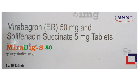 Mirabig-S 50 Tablet ER image