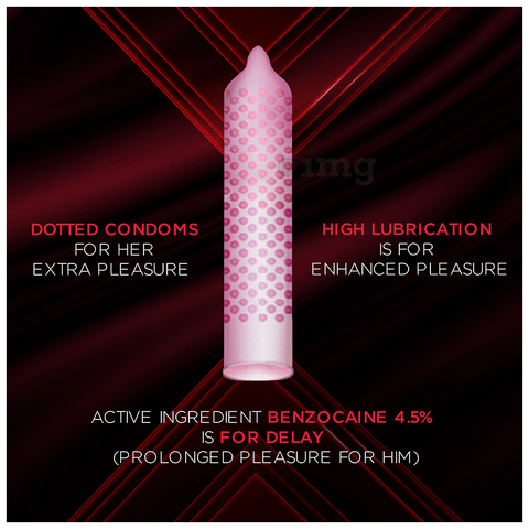 KamaSutra Ultra Delay Extended Pleasure Climax Control Dotted