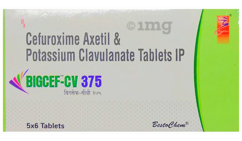 Bigcef-CV 375 Tablet image