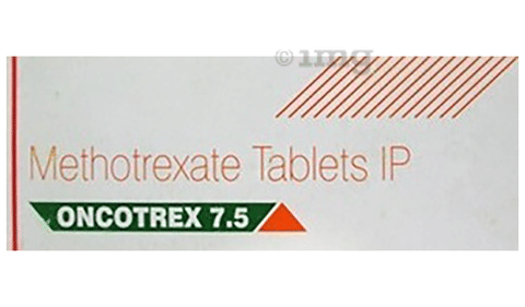 Oncotrex 7.5 Tablet image Oncotrex 7.5 Tablet image