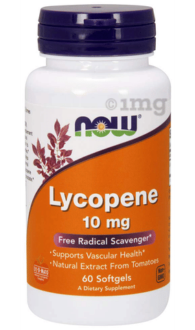Now Lycopene 10mg Softgels image Now Lycopene 10mg Softgels image