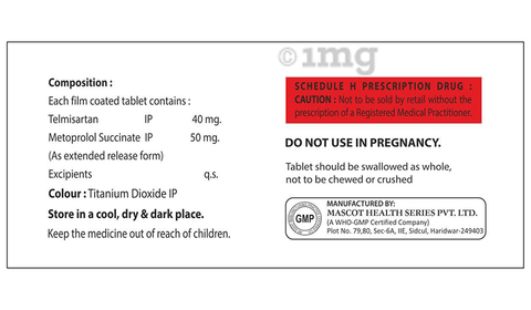 Telmend-M 50 ER Tablet image