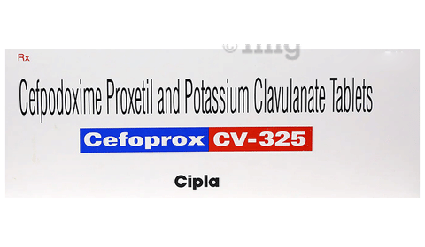 Cefoprox CV 325 Tablet image Cefoprox CV 325 Tablet image
