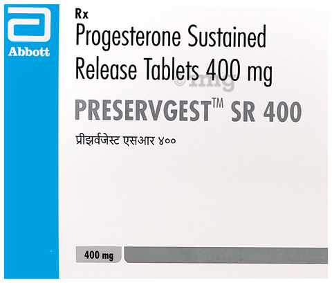 Preservgest 400 SR Tablet image