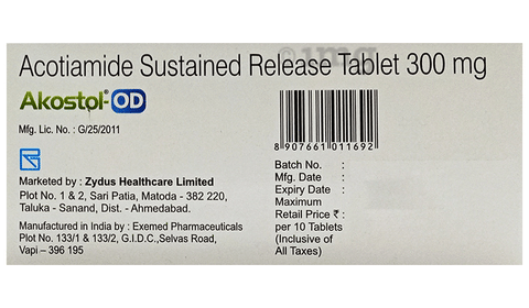 Akostol-OD Tablet SR image Akostol-OD Tablet SR image