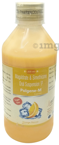 Polgene-M Oral Suspension Orange Sugar Free